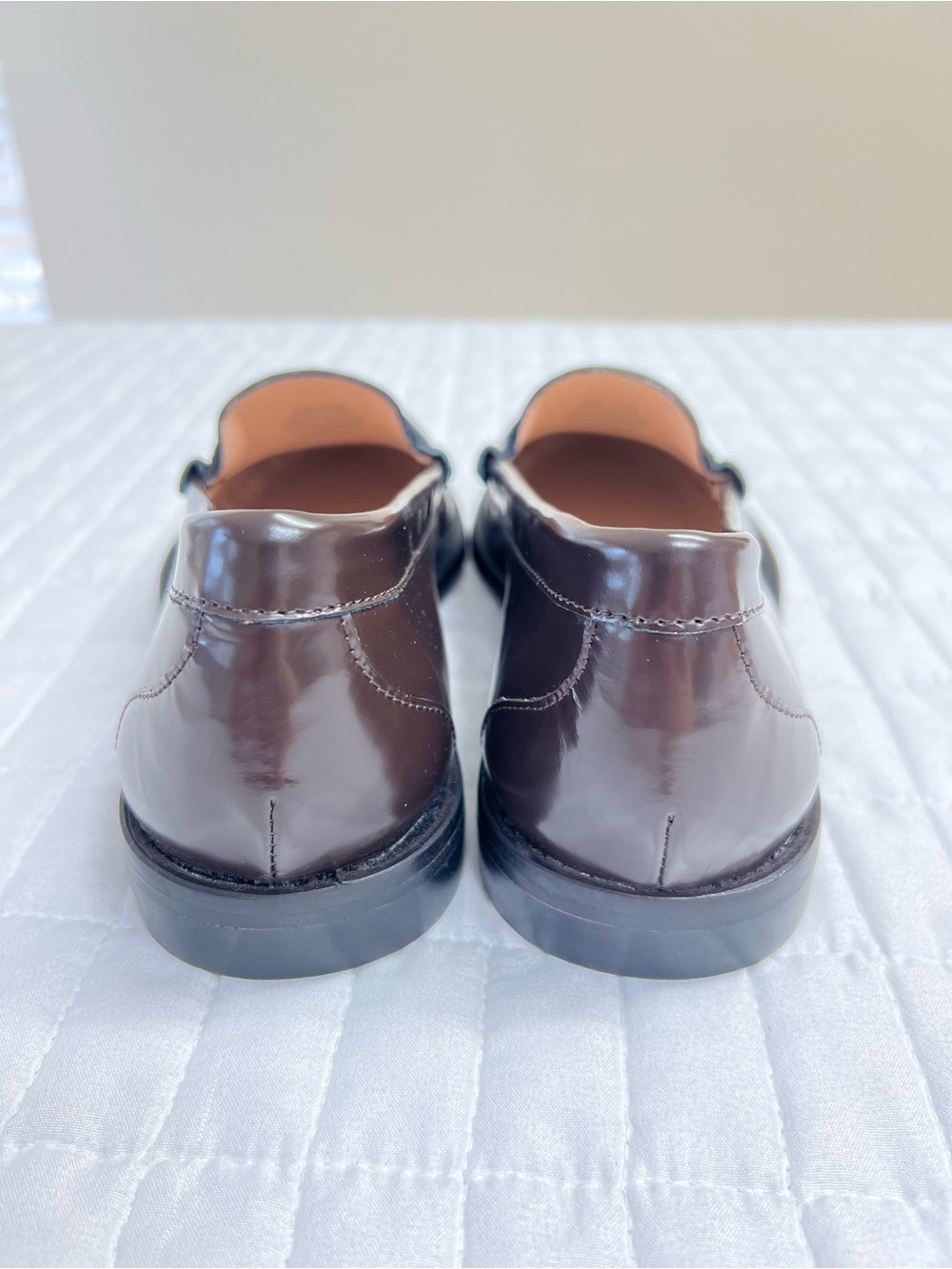 J. Crew New Winona penny loafers
Italian spazzolato leather Cocoa Berry Size 8 - Picture 5 of 10